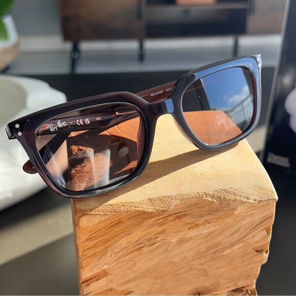 Ray-Ban RB4439D Opal Brown Sunglasses - Picture 3 of 9